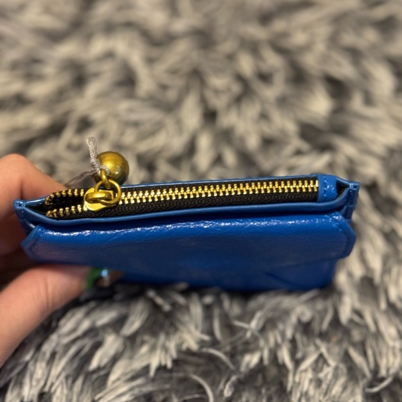 Oliver Bonas Blue Card Holder – NWT - Picture 2 of 5